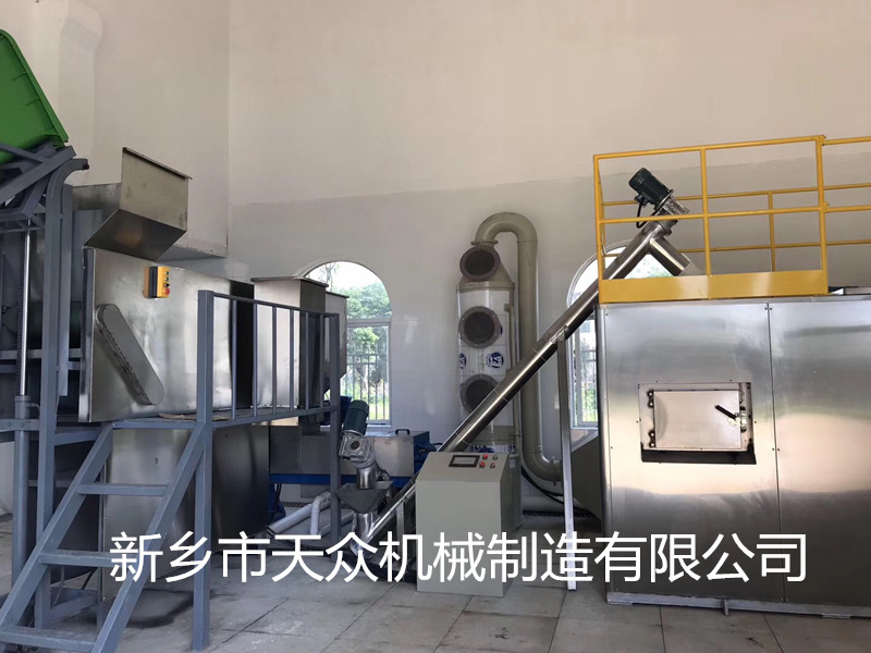 南昌藍天小區餐廚處理現場照片